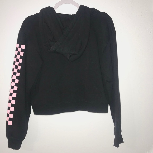 🦋VANS short zip up hoodie🦋 - Picture 2 of 6